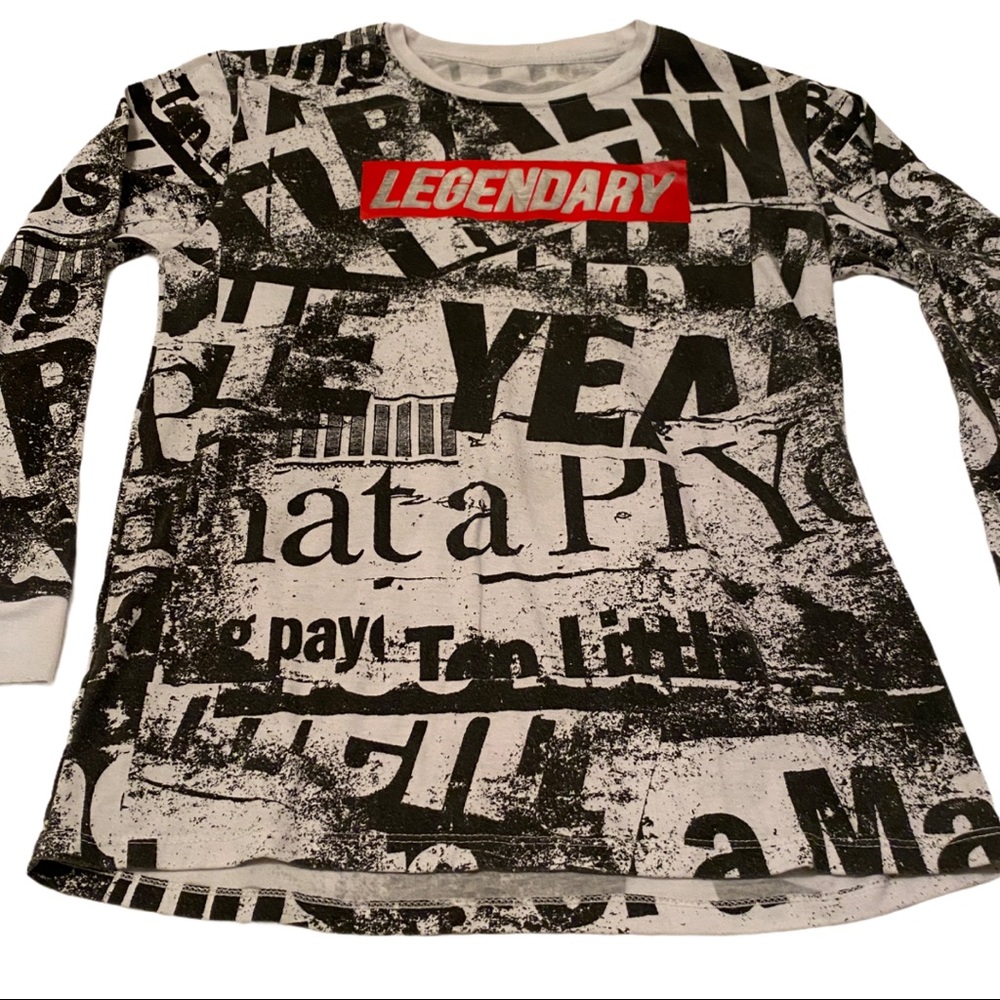 Hustle by Bailey Apparel “Legendary” Top size XL - Picture 6 of 10